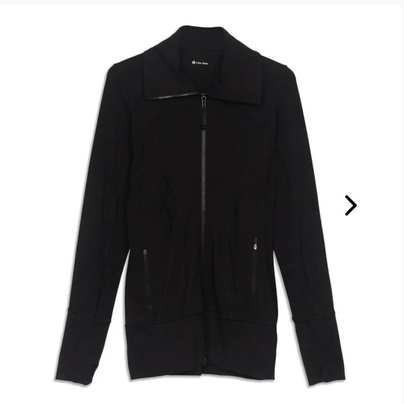 Lululemon in stride jacket black size 4 - Picture 5 of 7